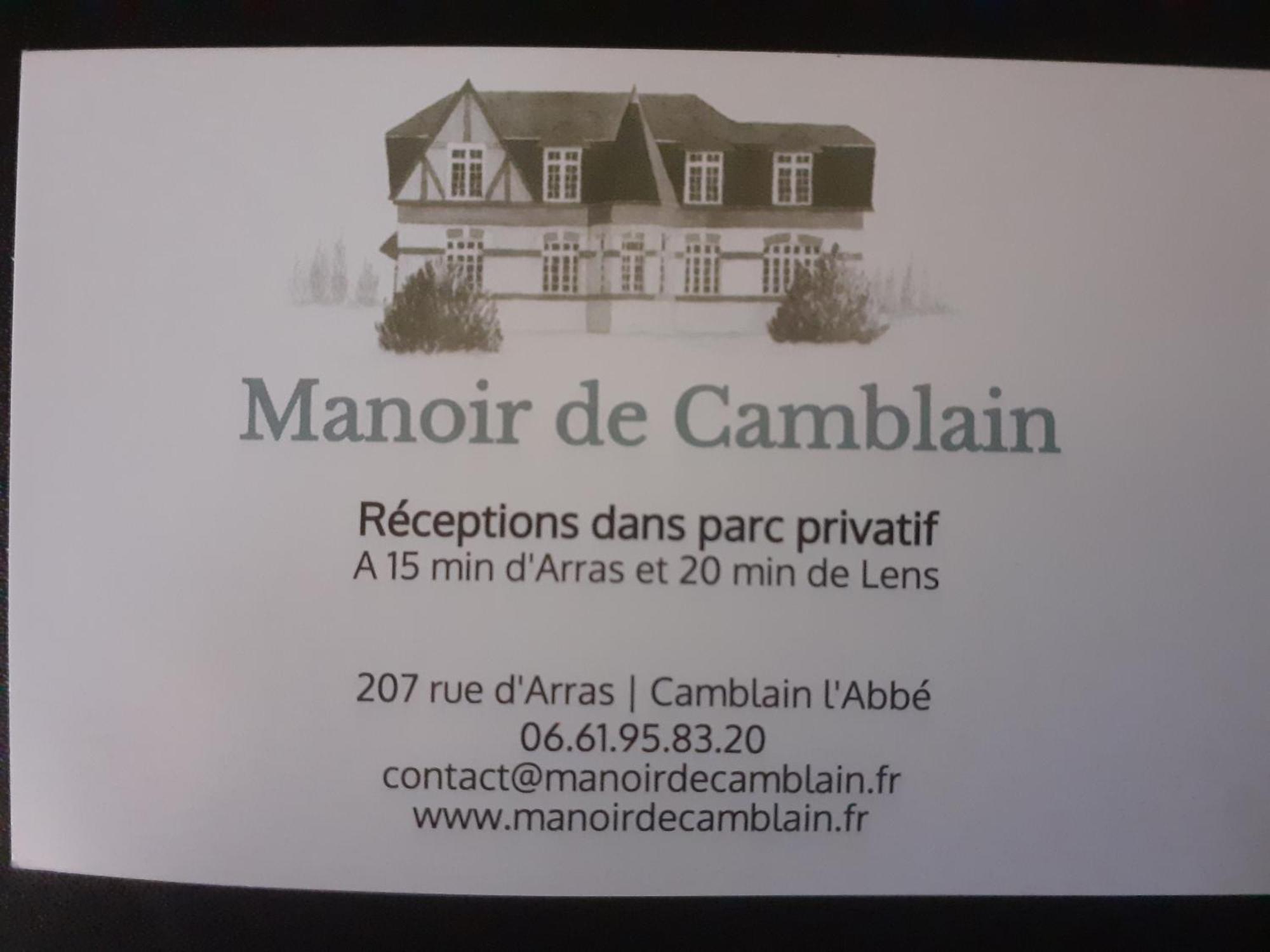לינה וארוחת בוקר Manoir De Camblain מראה חיצוני תמונה